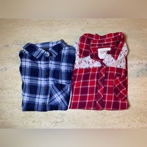Polly&Esther & Arizona Jean Co. Flannel Bundle EUC
